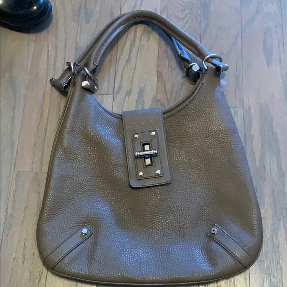 Banana republic greige women’s tan leather purse/bag